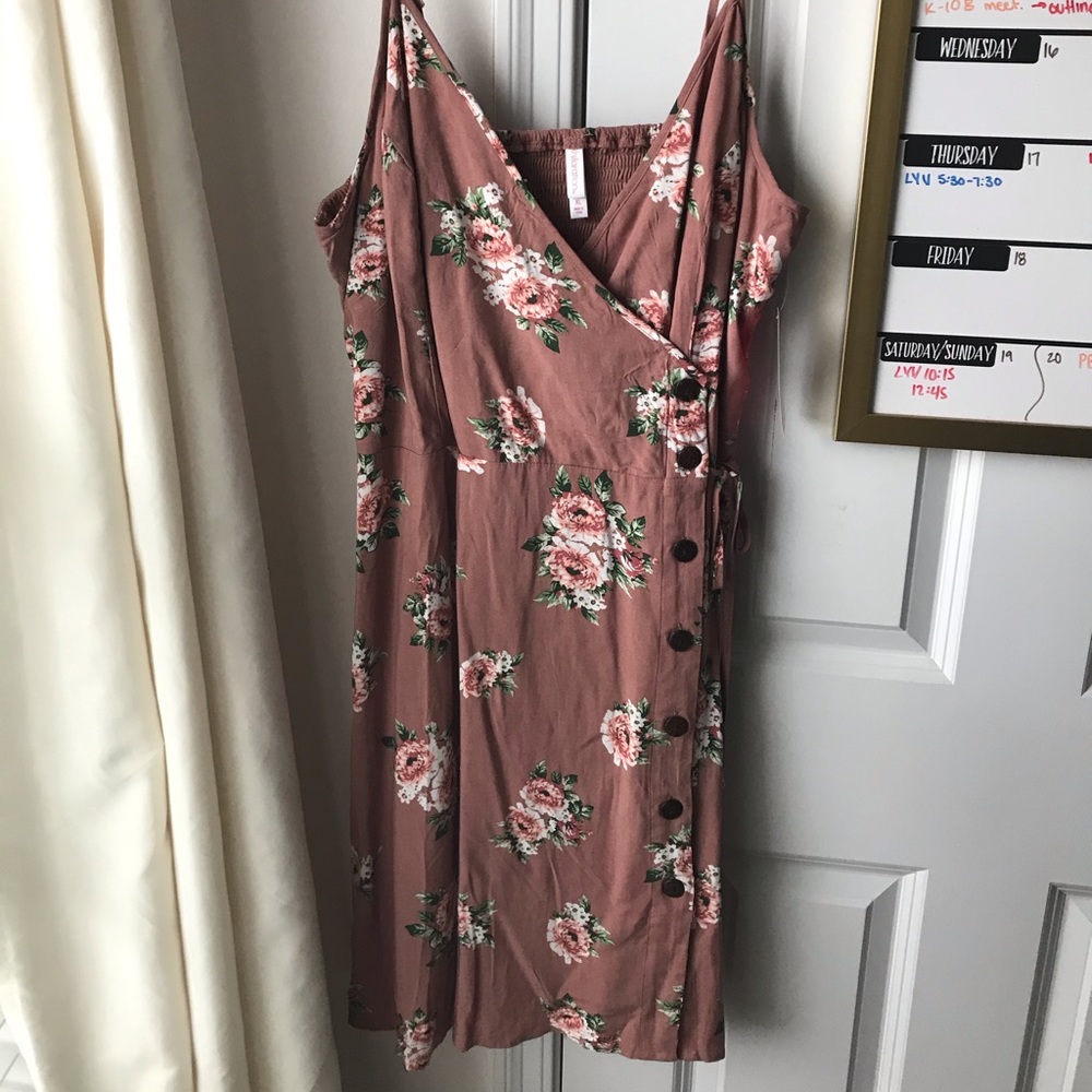 Pink Floral Target Dress